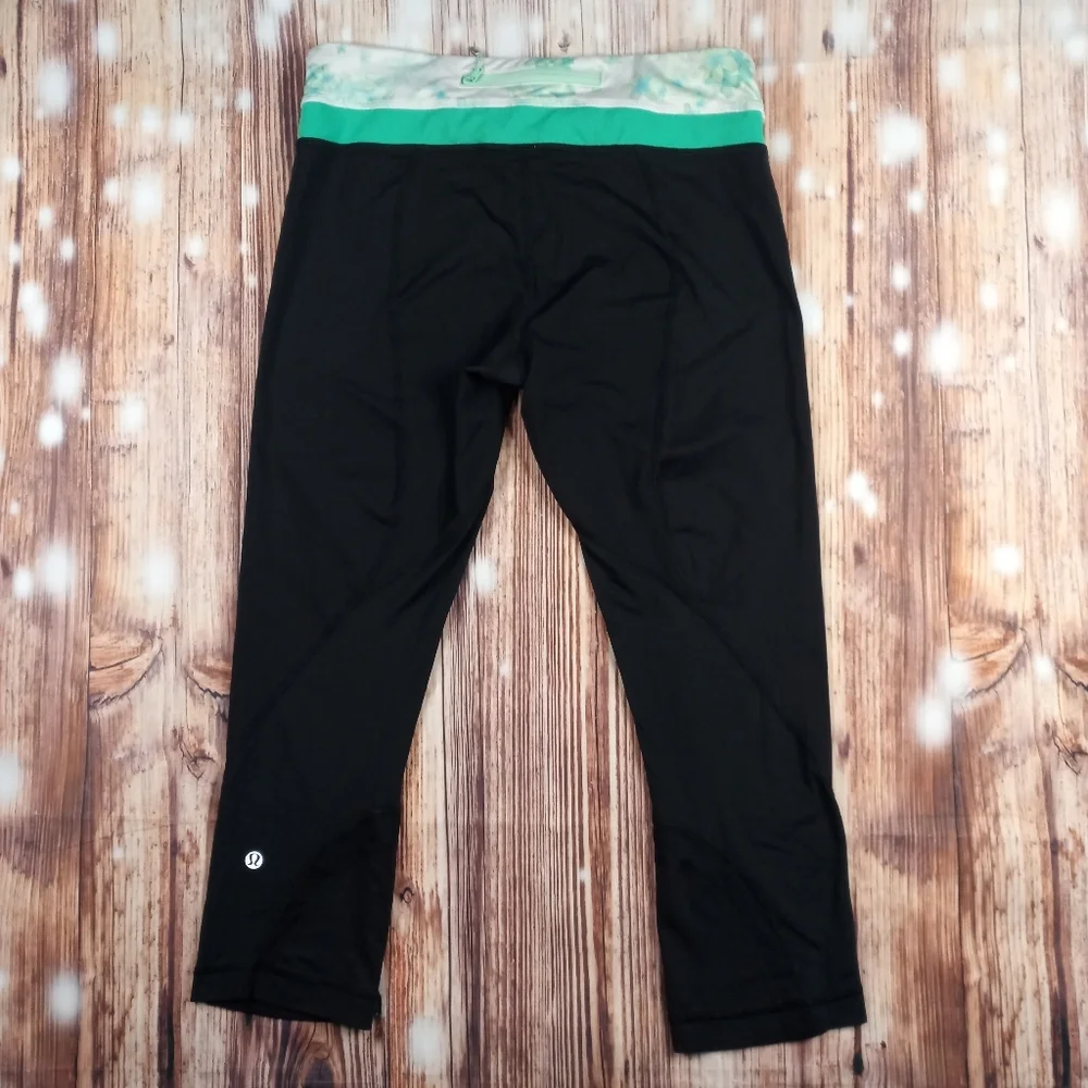 LULULEMON RUN INSPIRE CROP II LEGGINGS SIZE 8 - Picture 3 of 16
